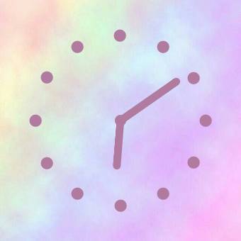 Simple Clock Widget ideas[ZnfxlfhIGaJRFco4w4se]