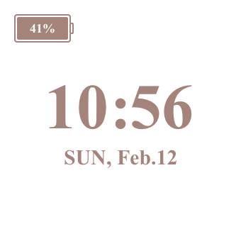 Time Widget ideas[0Yzt72uZScw9zdXVxbGH]