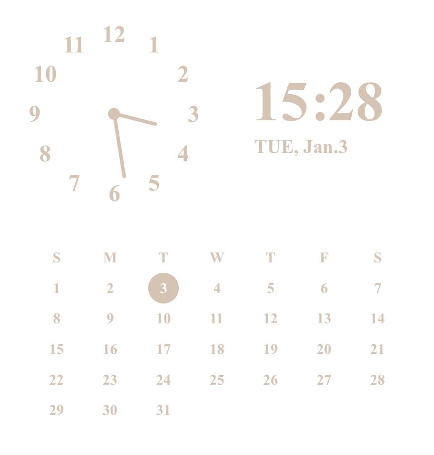 calendar นาฬิกา แนวคิดวิดเจ็ต[dnZsqe0nZ1zu7ycIGYHq]