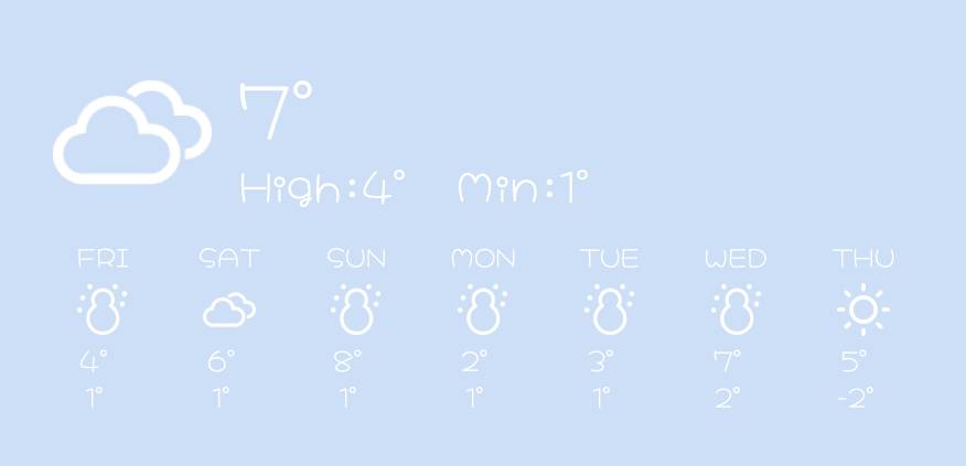 weather Temps Idées de widgets[arxoX01teO8LTO6nKYFK]