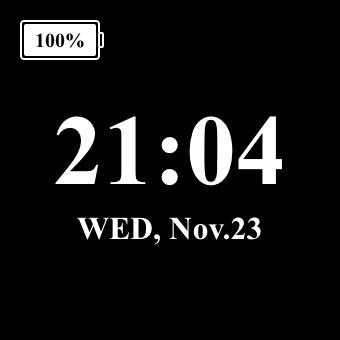 Time Widget ideas[DP461VhhdFCenF73lhq4]