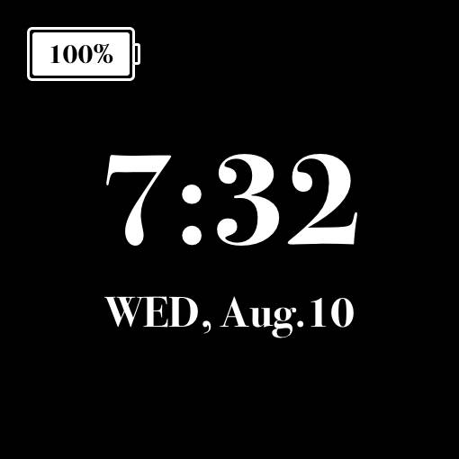 Time Widget ideas[kB92gEkN6qK2BUnzXJiS]