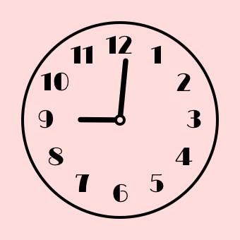Clock Widget ideas[IdvSE6xsbJTbhIqCOWnE]