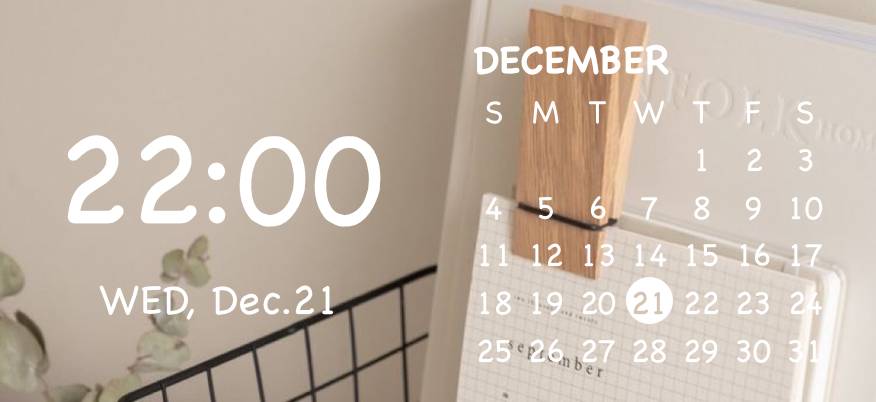 シンプル Calendario Idee widget[IK27RPO6hvEniUtFkWLM]