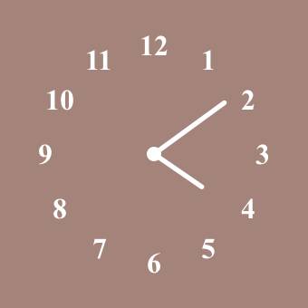 Horloge Idées de widgets[QEYYYewZ6YKrWV1uFBcJ]