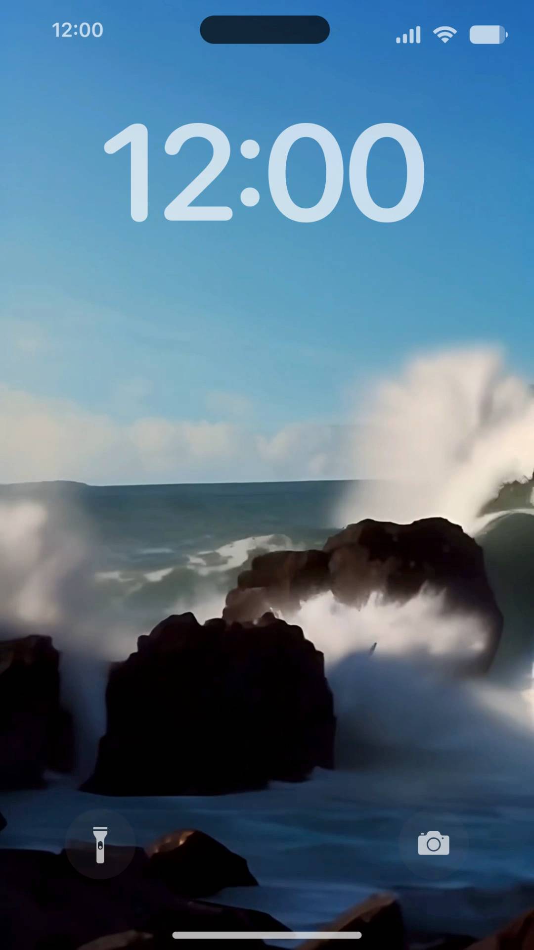 Beautiful big waves Live Wallpaper[iVOGwucn0Cln26sjPsV7]