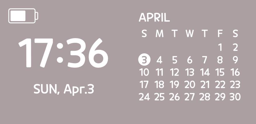 時間 Calendar Widget ideas[NNKJPswT5GlqyNG08tPK]