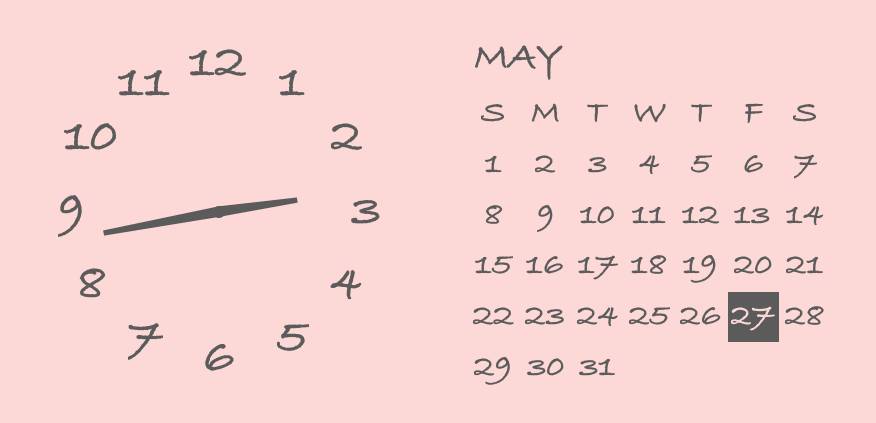 crayon touch gray calendar Clock Widget ideas[6o85CXHRU5thwgBj1RO9]