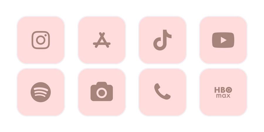 Pink fall 🍁 Pakiet ikon aplikacji[dMIilF5MBvjZp1mVbatT]