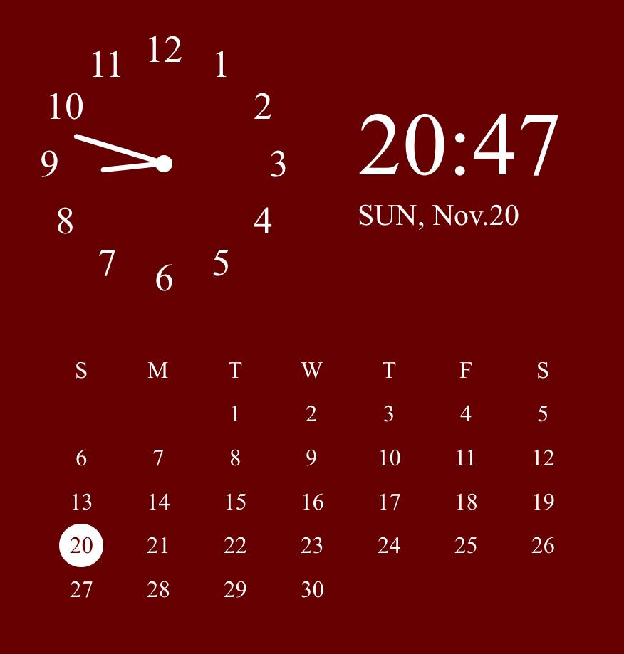 Clock Widget ideas[IpmudSRQpHfbvI6YVK9W]