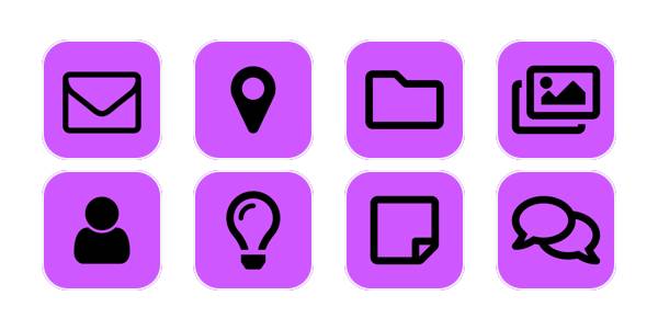 purple App Icon Pack[0xlv3Rq97WNMY8BSNlzg]