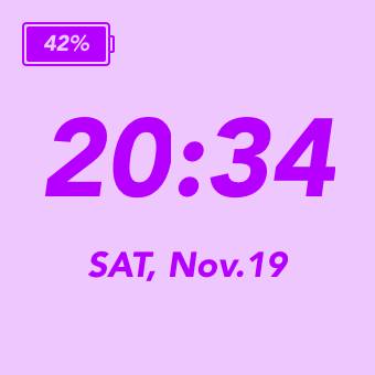 紫Time Widget ideas[cWKiXKcLNHONROllBCBz]