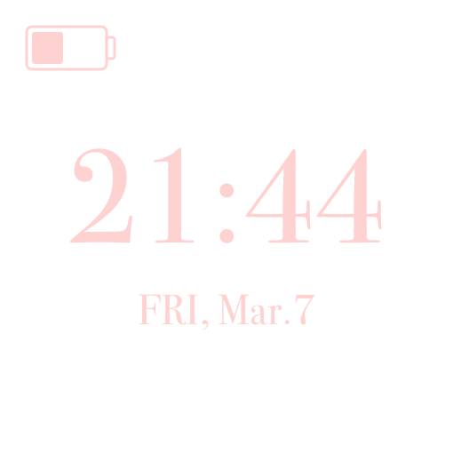 Time Widget ideas[AQRPlD29SoFGD9zeSamZ]