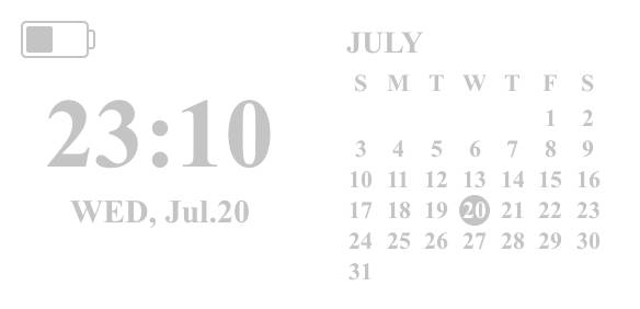 ウィジェット1 Calendario Idee widget[g29sn9lqY0aTZvc3U27n]