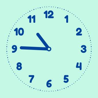 さわやか🍃 Clock Widget ideas[wqdNrzWHkAOlpOp2TkEK]