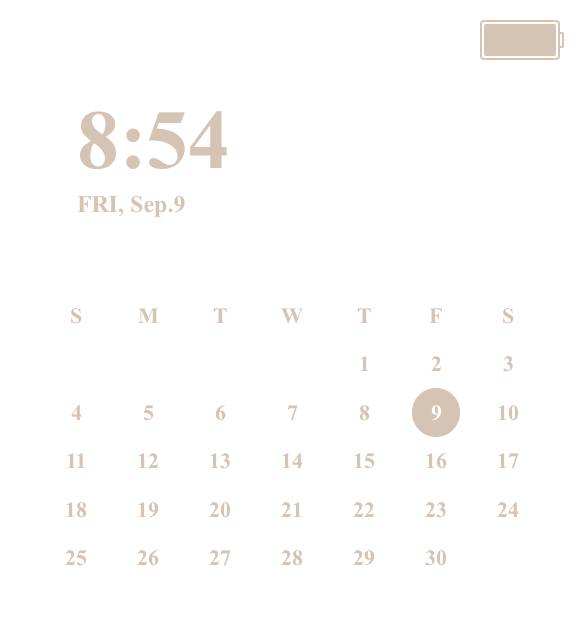 Calendario Ideas de widgets[63SPqlH2Vbup8kjjOIRT]