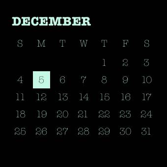 Calendar Widget ideas[FVklwAV1tHLb62PpgDBE]