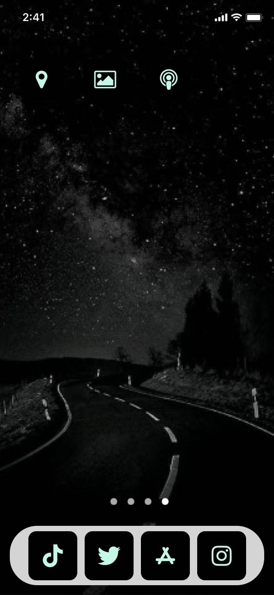 starry roadსაწყისი ეკრანის იდეები[FVklwAV1tHLb62PpgDBE]