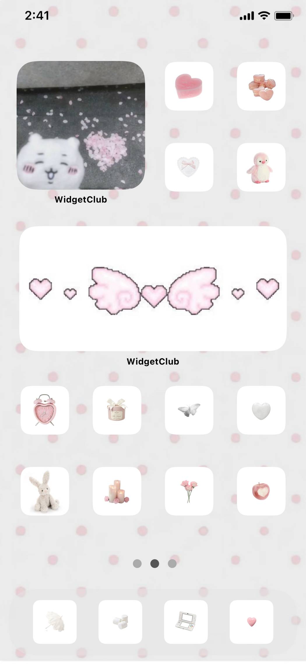 white and pink!!! <33ایده های صفحه اصلی[LVoo9h9P0UugKGj8Hb8a]