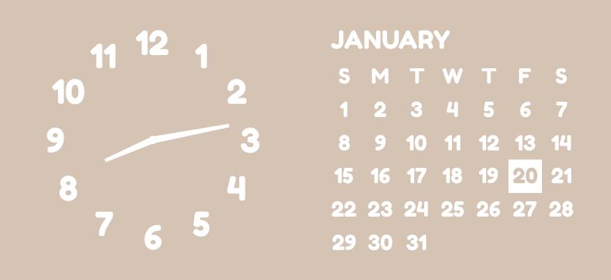 時計andカレンダー Reloj Ideas de widgets[UuZF2GuicLd0w7PC5ApT]