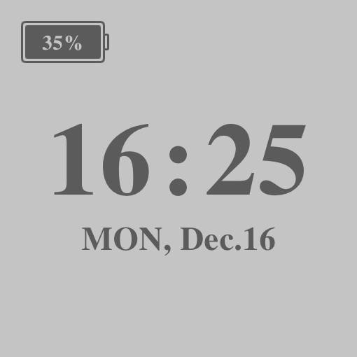 Time Widget ideas[aJPB1L0E79oEljWFsgg8]