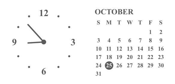カレンダー Ρολόι Ιδέες για widget[x4bsQ61gDV93swxGj7Xa]