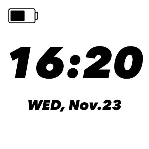 Time Widget ideas[DZZ5GAljbhPJ1BzsidJS]