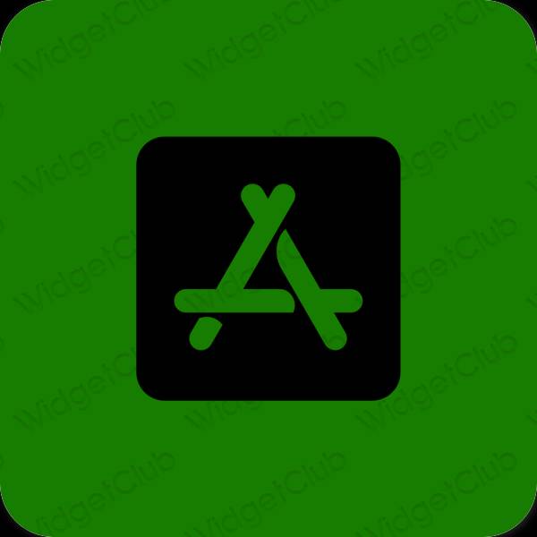 Stijlvol groente AppStore app-pictogrammen