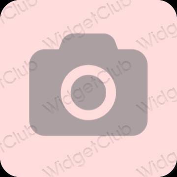 Esthetische Camera app-pictogrammen