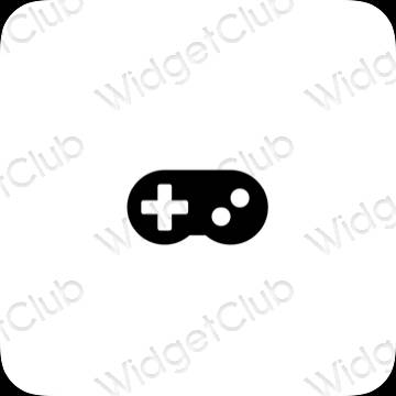 ესთეტიკური Game აპლიკაციის ხატები