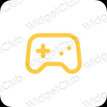 ესთეტიკური Game აპლიკაციის ხატები