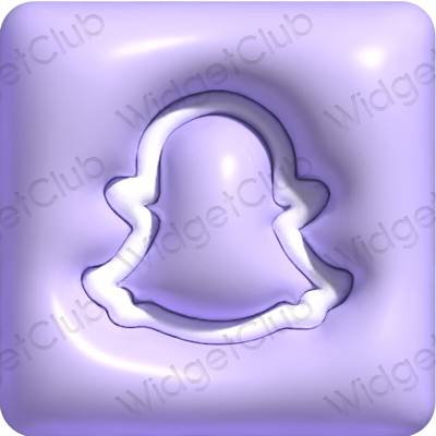 Icone delle app snapchat estetiche