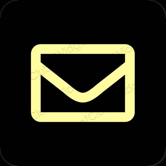 Ästhetische Mail App-Symbole