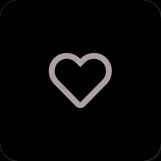Ästhetische AbemaTV App-Symbole