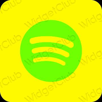 រូបតំណាងកម្មវិធី Spotify សោភ័ណភាព