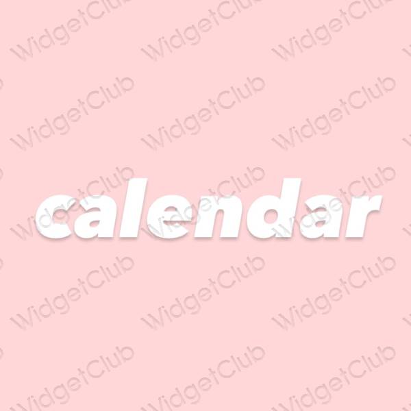 Aesthetic Calendar app icons