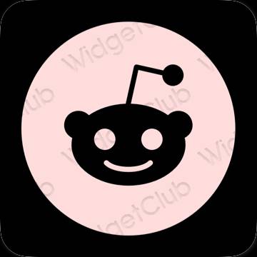 Aesthetic Reddit app icons