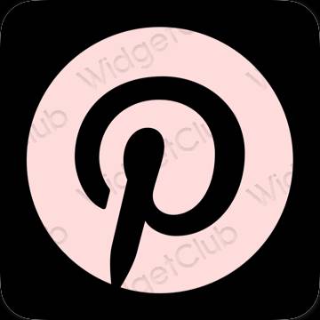 Icone delle app Pinterest estetiche