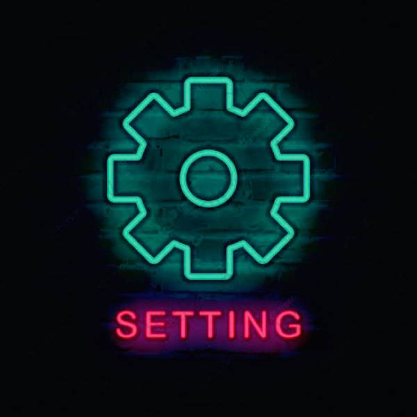 Естетични Settings икони на приложения