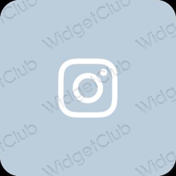 Estetis ungu Instagram ikon aplikasi