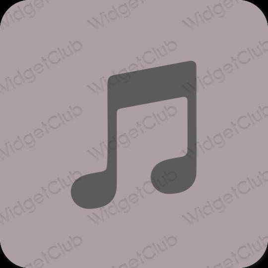 Aesthetic Apple Music app icons