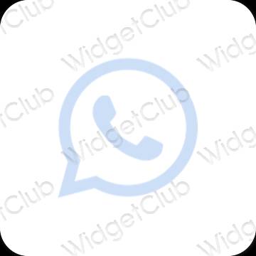 Ikon aplikasi estetika WhatsApp