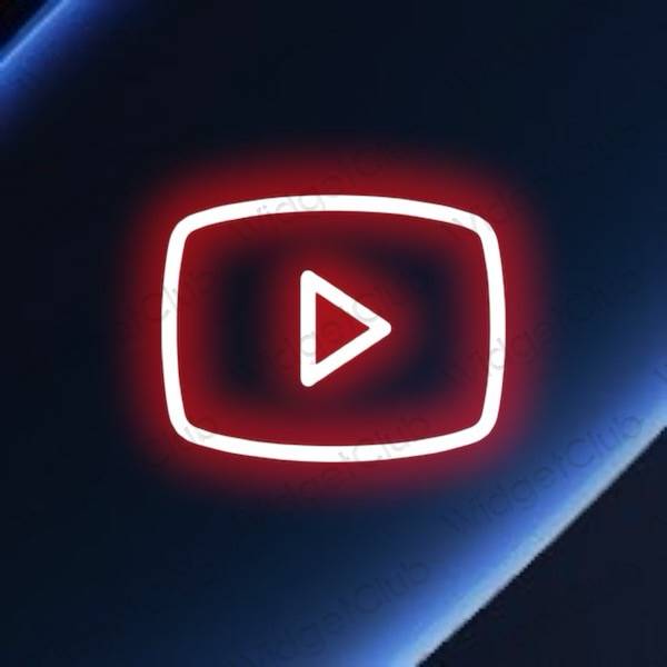 Estetiska Youtube appikoner