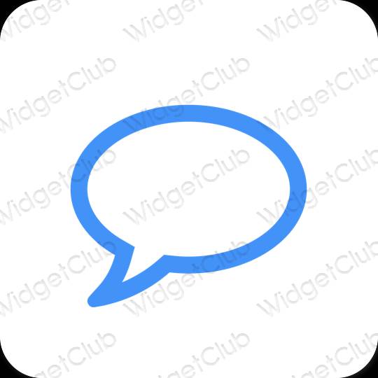 Esthetische Messages app-pictogrammen