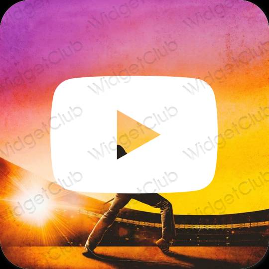 نمادهای برنامه زیباشناسی Youtube