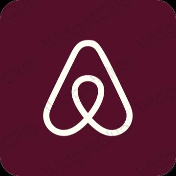 Aesthetic Airbnb app icons