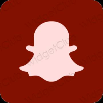 Aesthetic snapchat app icons