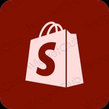 نمادهای برنامه زیباشناسی Shopify