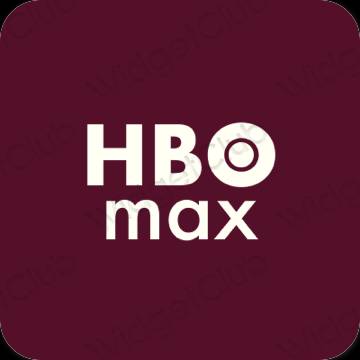 Esteettiset HBO MAX sovelluskuvakkeet