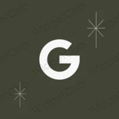 Estética Google iconos de aplicaciones